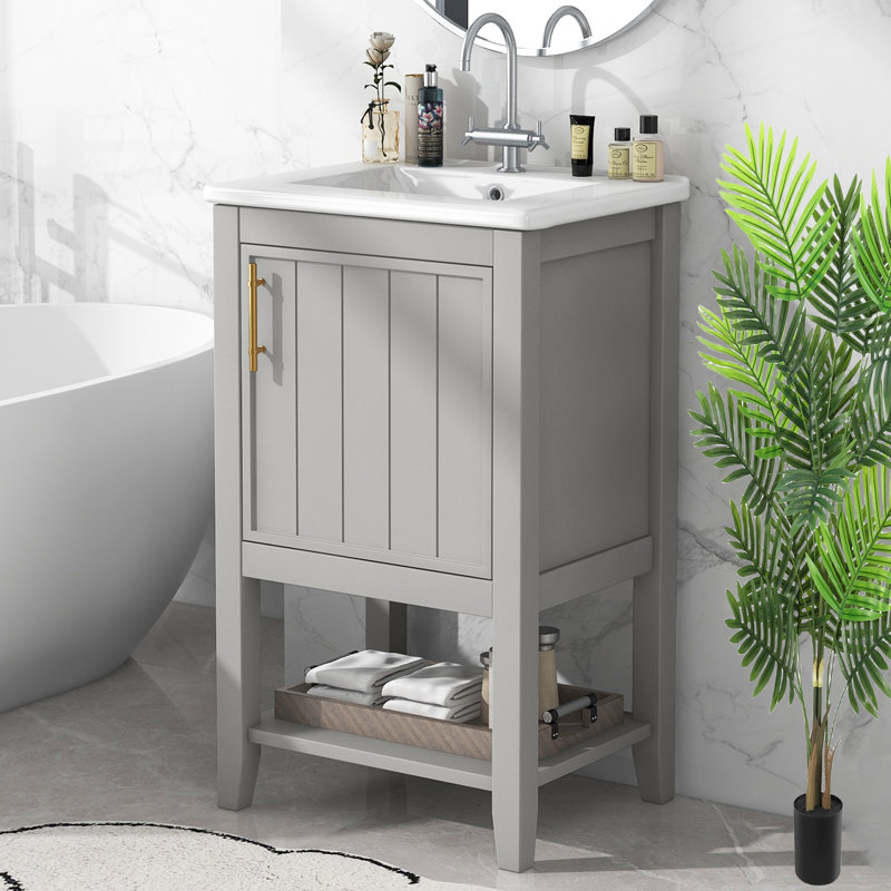 20'' Single Bathroom Vanity Base Only
