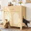 Enceinte de litière pour chat avec portes à griffer-120610683