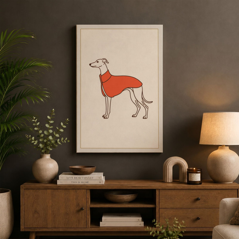 Print, 18x12 - 45.7 x 30.5 cm, Taupe Border