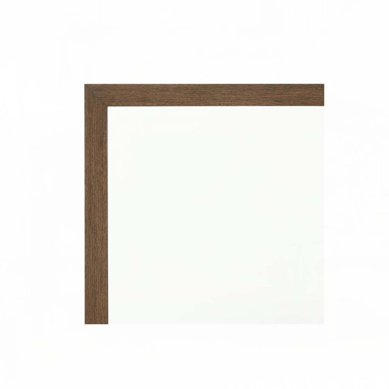 Oak Finish Mirror