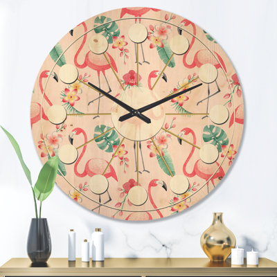 Solid Wood Wall Clock