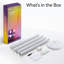 57" Corner Ambient Lighting Lamp With Music Sync & 16 Million Colours, Remote & App Control-106460245