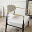 Fauteuil d'appoint moderne rembourré-1275130056