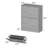 12 Pair Stackable Shoe Storage Cabinet