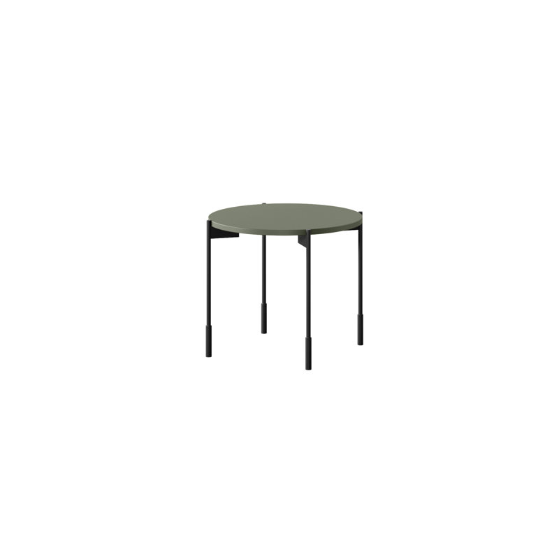 Four Leg Coffee Table, Olive, 40cm H x 49cm L x 49cm W