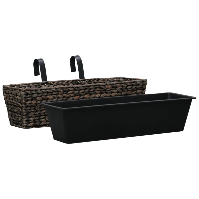 Fallston Planter Box, Dark Brown