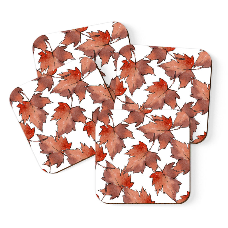 Sous-verres feuilles tombées automne automne