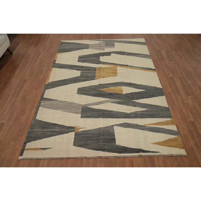 Tapis kilim en laine Modern