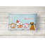 Coussin lombaire intérieur / extérieur Merry Christmas