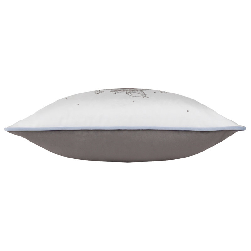 White Square Scatter Cushion with Filling