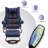 Grygorij Swivel Recliner Chair with Ottoman, and Vibration Massage-750225663
