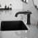 Single-Hole 2-handle Bathroom Faucet with Drain Assembly