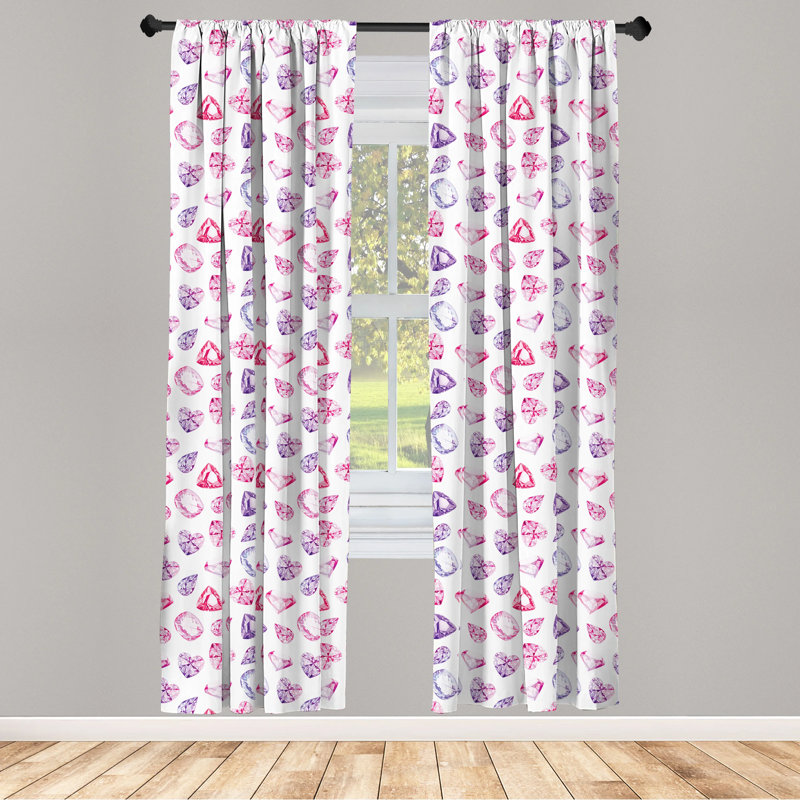 Semi-Sheer Rod Pocket Sliding Panel, 28" x 84"