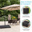 Base de parasol autoportante en PEHD de 256 lb