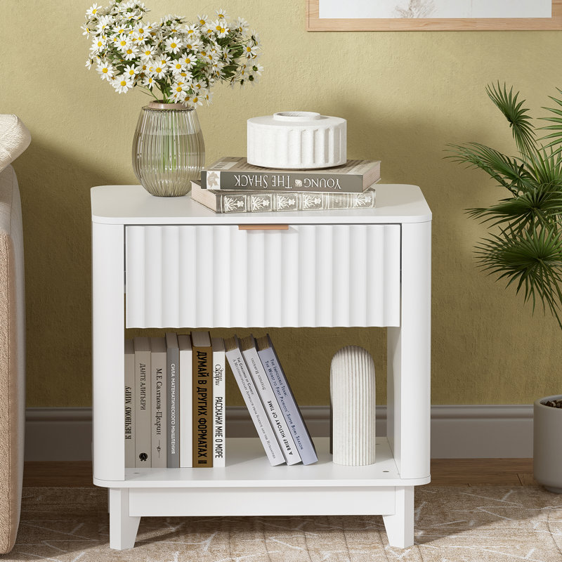 Nightstand with LED Light
