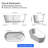 70.87'' x 31.50'' Freestanding Solid Surface Bathtub