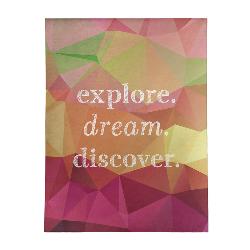 Tapis en poly-chenille discover rêve discover, Rectangle 5 pi x 7 pi