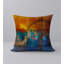 Abstract Throw Pillow-351753196