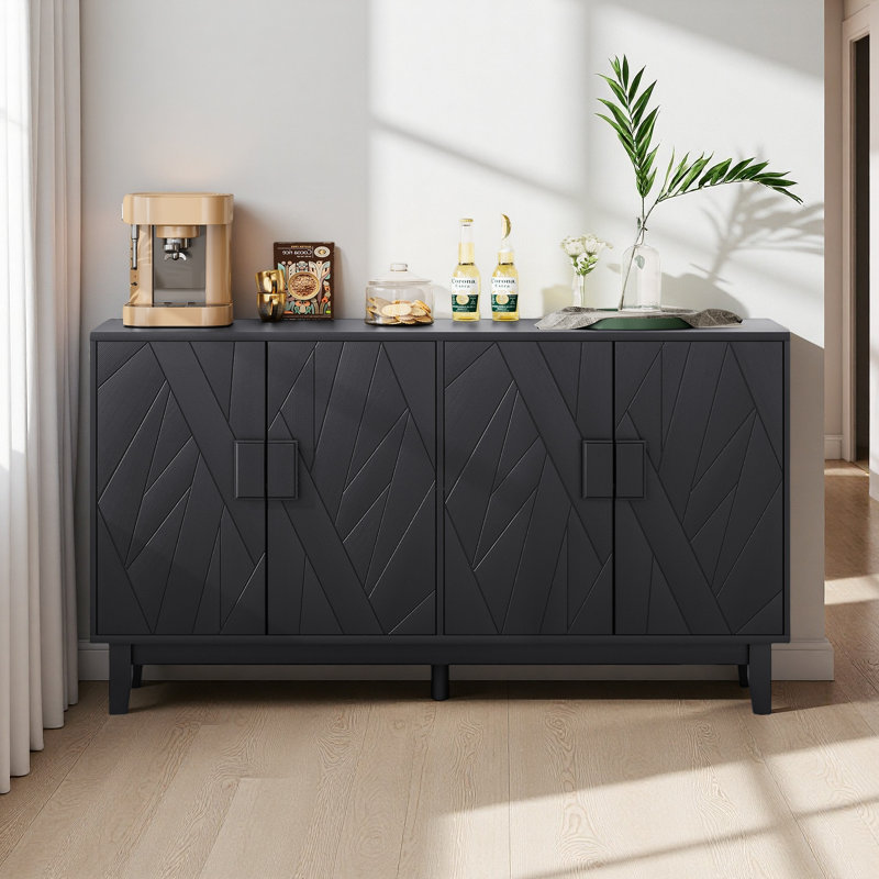 Modern Style Buffet Cabinet, Storage Side Cabinet Buffet Cabinet, Medieval Modern Multifunctional Decorative Cabinet Suitable