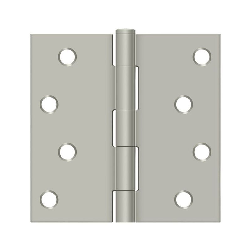 Steel Hinge, Brushed Nickel