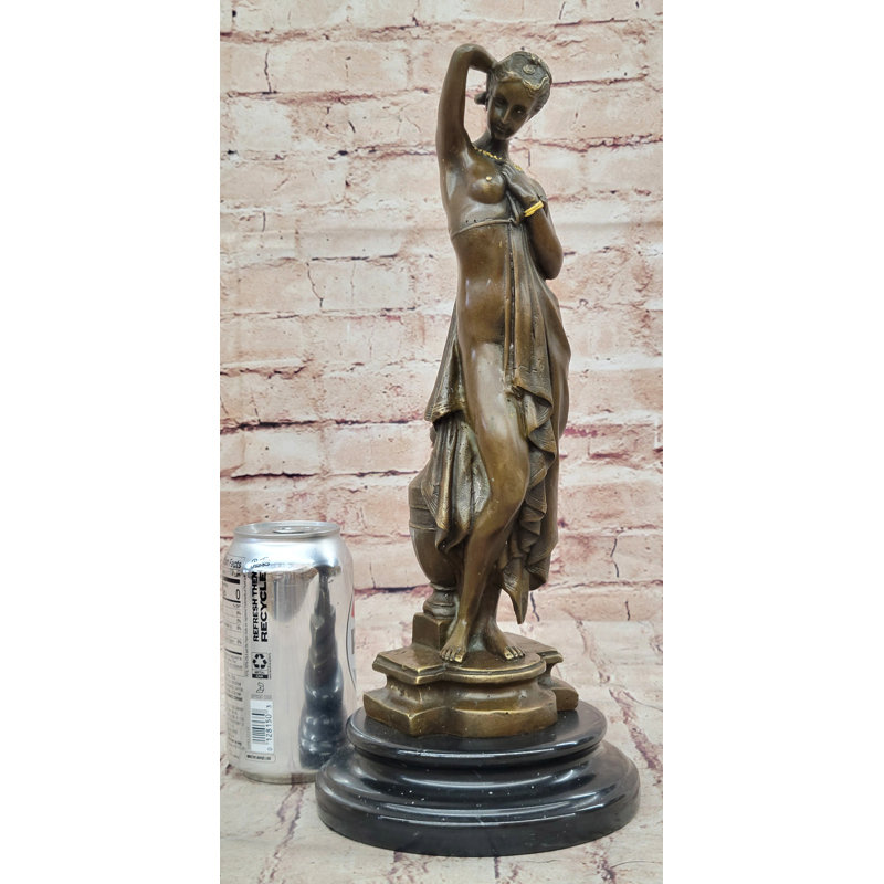 Statue PHYNE par Pradier - Sculpture en bronze antique