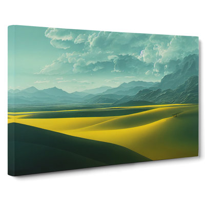 Serene Meadow Landscape Vol.3 - Wrapped Canvas