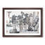 The Cassia Grove by Wen Zhengming - Picture Frame Painting Print-55640319-55640322