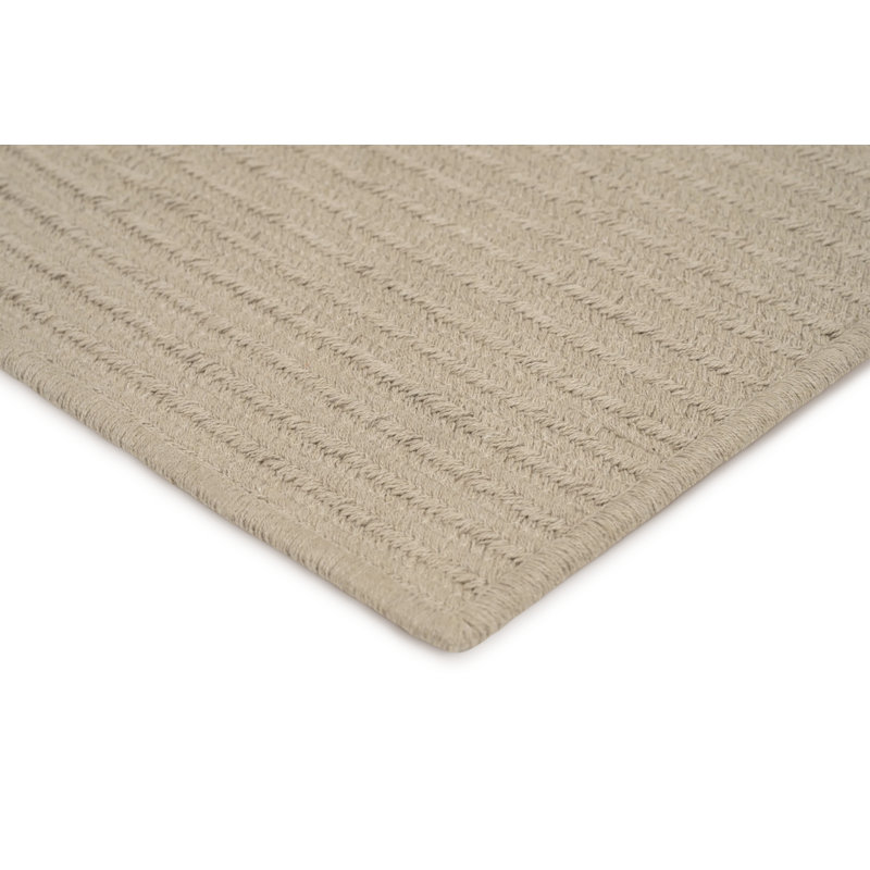 Outdoor Area Rug in Wheat, Rectangle 6' x 9'