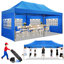 Auvent 10 po x 20 po avec 6 parois latérales-99486134
