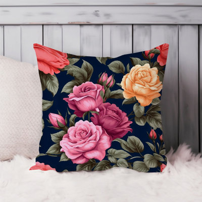 Floral Rose Flowers Pattern III Classic