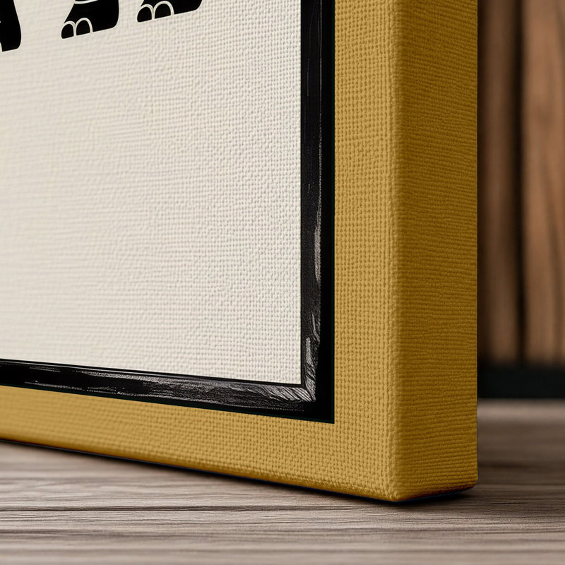 Print, 30x20 - 76.2 x 50.8 cm, Ochre Border