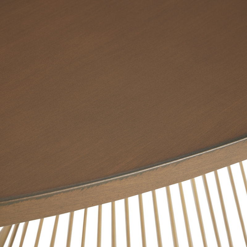 Shavonne Dining Table, Bronze