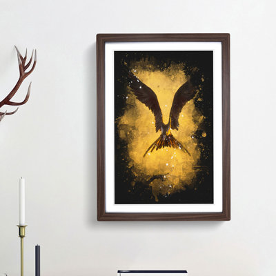 Bird in Flight - Picture Frame Graphic Art Print