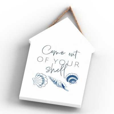Coastal Nautical & Beach Wall Decor on Solid Wood