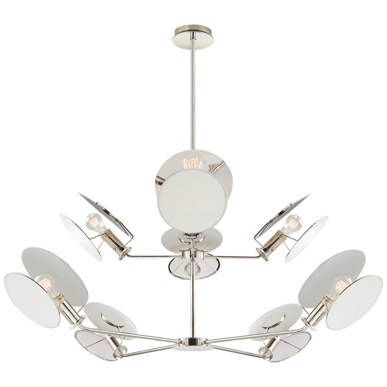 Thomas O'Brien Osiris Large Reflector Chandelier
