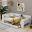 Philone Twin Size Daybed with Shelves, Drawers and Built-In Charging Station-745767935
