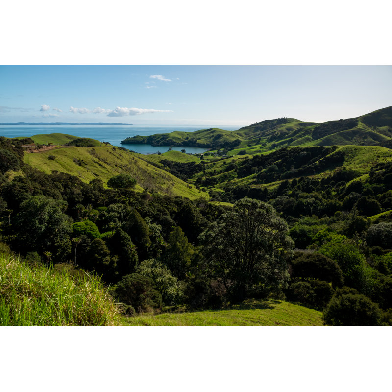 New Zealand Countryside by Denizunlusu - Wrapped Canvas Print, 20cm H x 30cm W x 3.8cm D