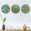 Glam Abstract Wall Decor on Metal
