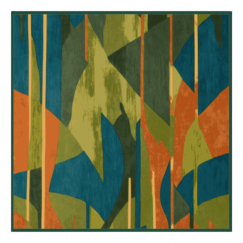 Sunlit Drift Rug, Square 7'