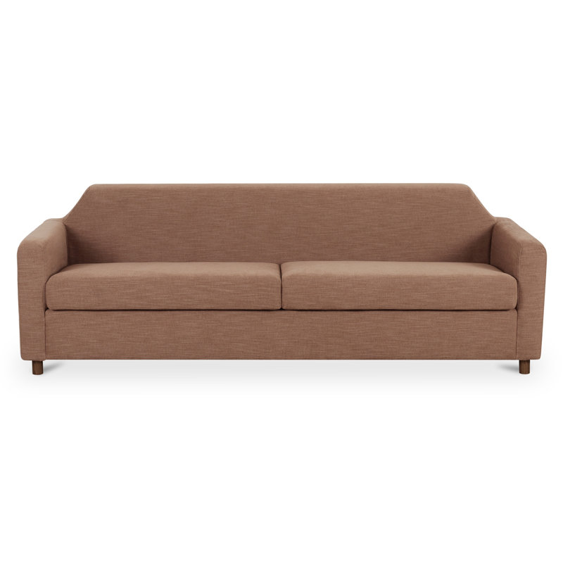 Finch Sofa, Sunbaked Clay Linen Blend