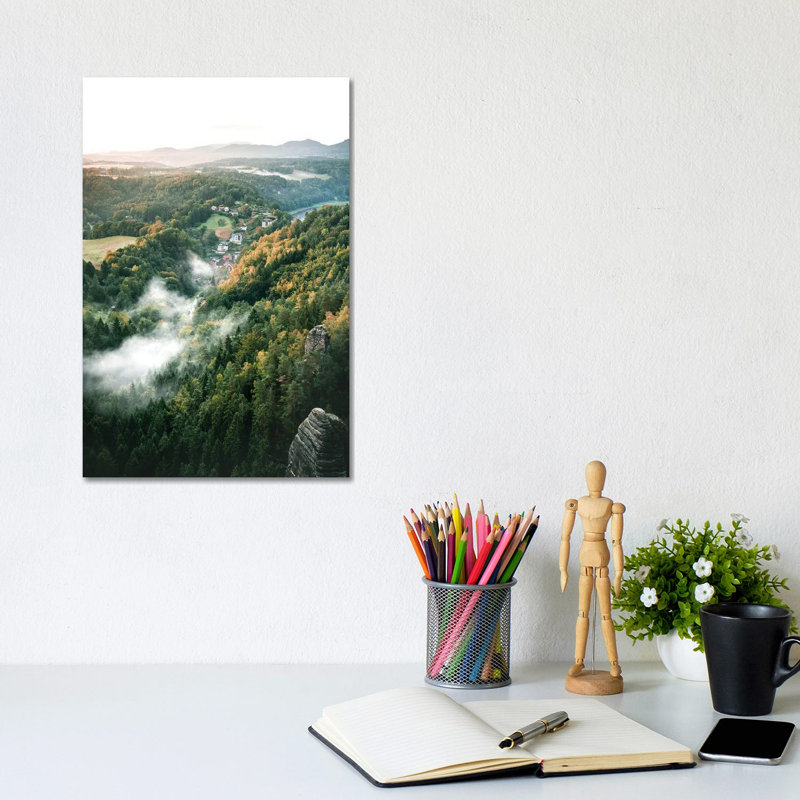 Autumn at Its Best 1 Piece Wrapped Canvas Wall Art, 20.32 cm H x 30.48 cm W