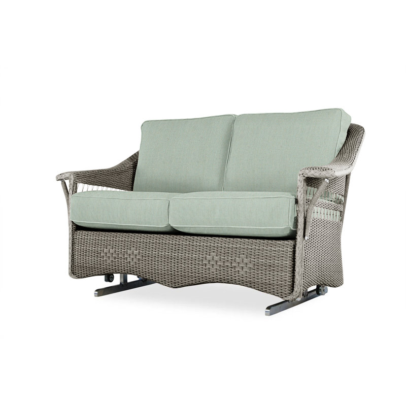 Nantucket Outdoor 2 - Seat Loveseat, Stratosphere Cloud, Pewter