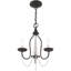 Lustre 3 lumières façon bougie Burvale