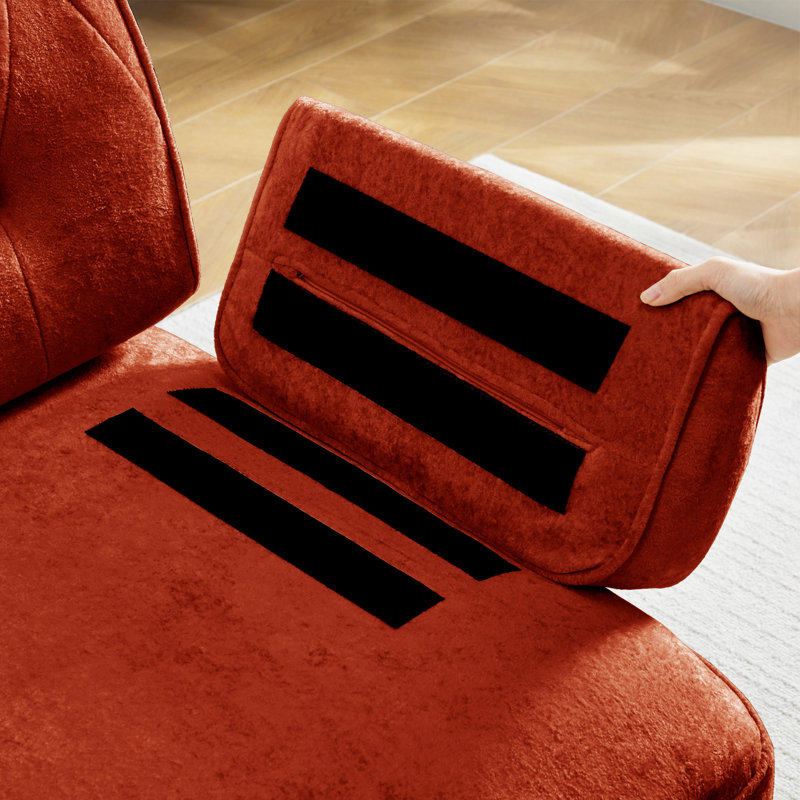 Canapé Chesterfield, Orange