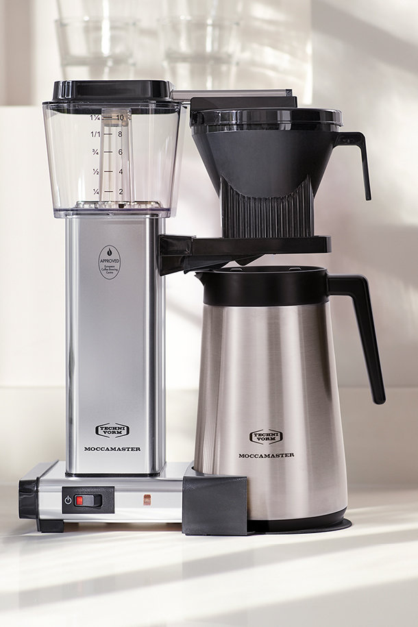 Technivorm Moccamaster USA - The KBGV Select has arrived! Our newest model  makes it easy to brew either a half or full carafe. As with all Moccamaster  coffee brewers, the Select is
