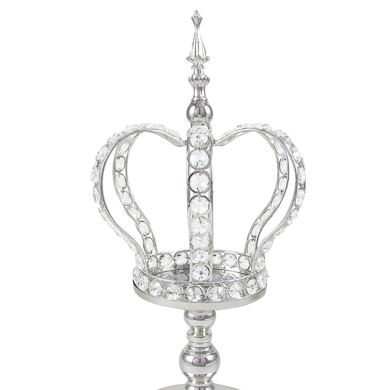Scalise Figurines & Sculptures, Silver, 18" H x 9" W x 9" D