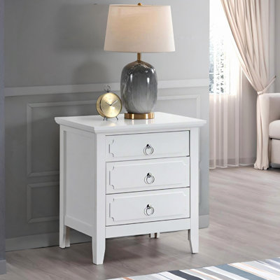 Table de chevet 3 tiroirs Hammond