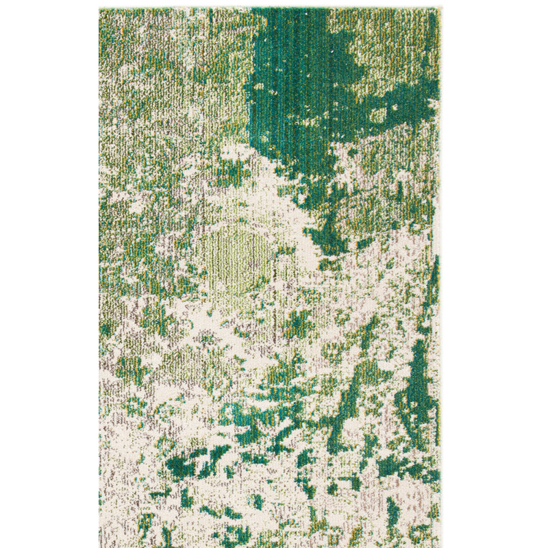 Tapis abstrait Hester Street Performance, Carré 6 pi 7 po