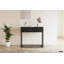 90cm Solid Wood Top Console Table-88208221