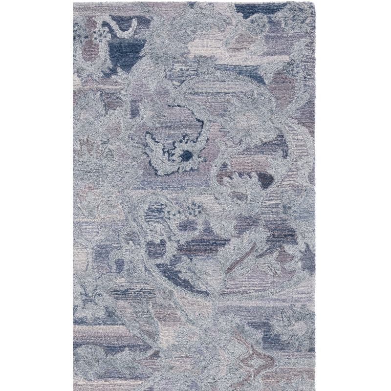 Tapis floral performance performance touffeté Anine, Rectangle 6 pi x 9 pi